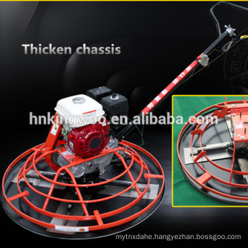 Honda engine gasoline concrete finishing trowel machine